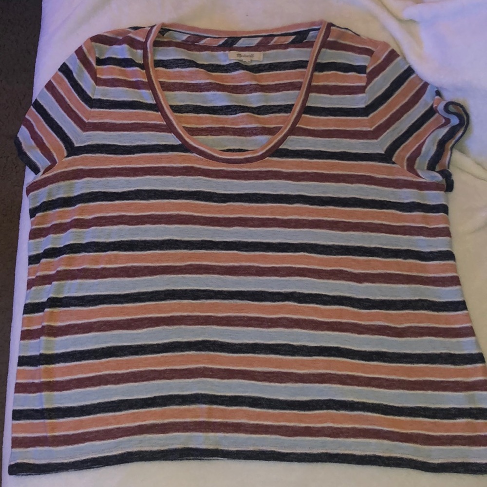 Madewell Striped T-Shirt | XL